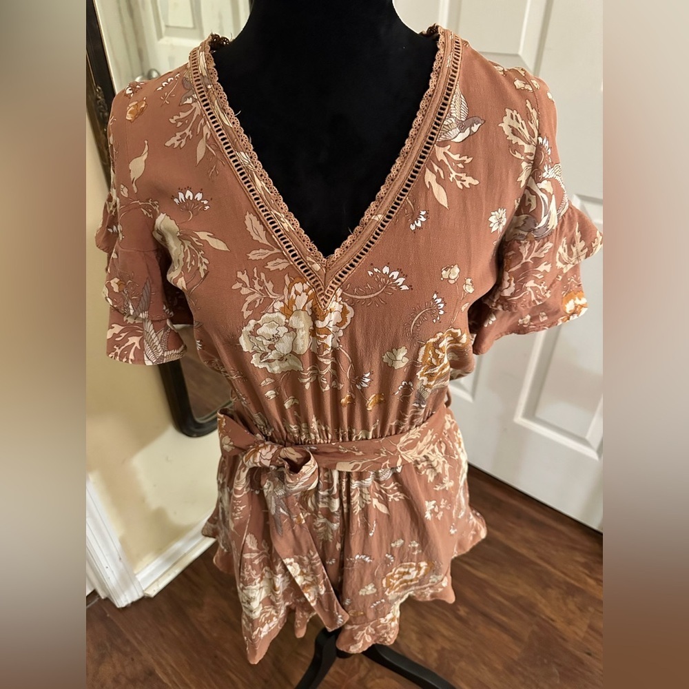 🌸SPELL🌸 Rosa Romper S - Picture 7 of 13